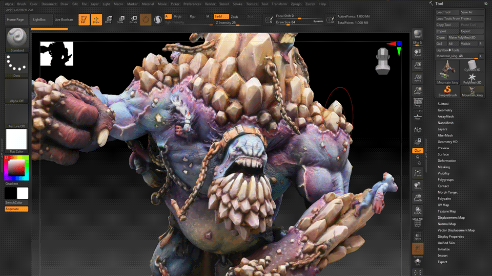 ZBrush Import